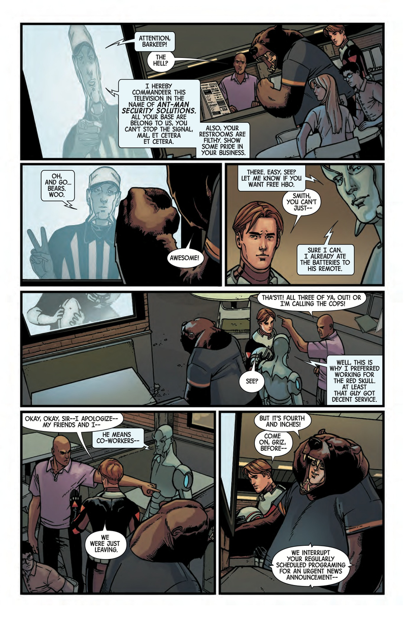 Illustration for article titled Exclusive Marvel preview: Hank Pym and Scott Lang team up in Ant-Man Annual #1